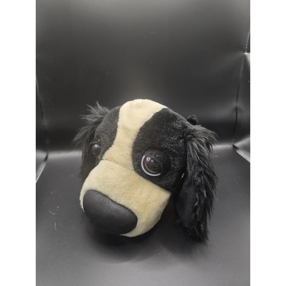 The Dog Artist Collection Black & White Cocker Spaniel Stuffed Puppy Plush